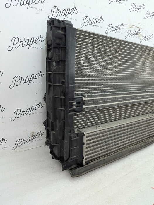 BMW E92 E93 E90 335xi 335i N55 N54 Manual Transmission Engine Cooling Pack Radiator/AC Condenser/Intercooler 17117558480