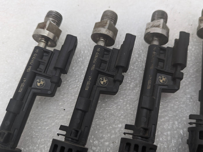 BMW E82 E88 E90 E92 E93 135 335xi N55 High Pressure Fuel Injectors Set of 6 7597870
