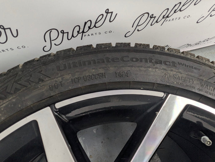 2021 Volvo V60 T6 R-Design Y Spoke Black Diamond Cut Wheel 8 X 18 Et 42 31471311 #2