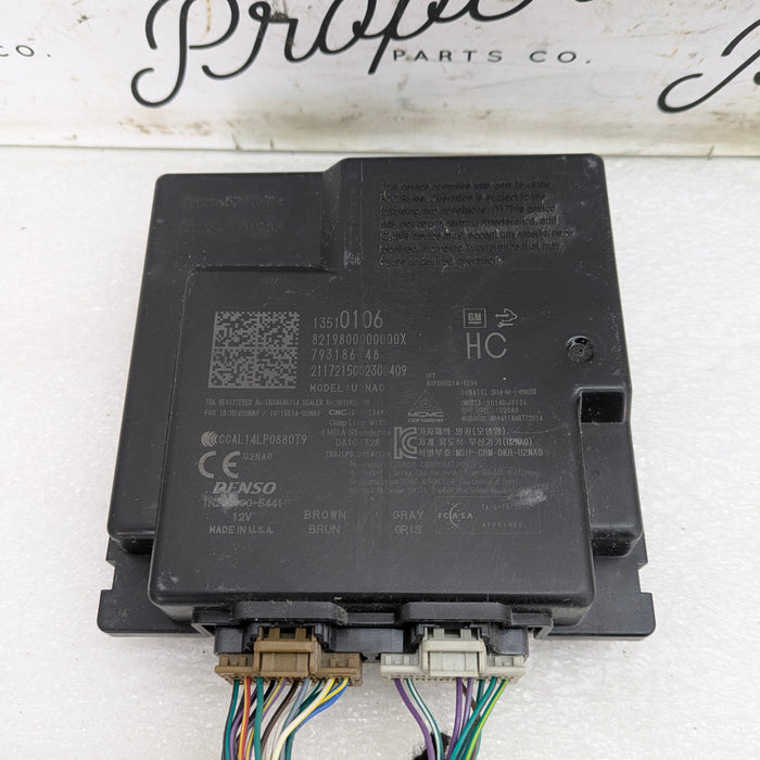 2018 Chevrolet 6th Gen Camaro 2SS Keyless Entry Control Module 13510106