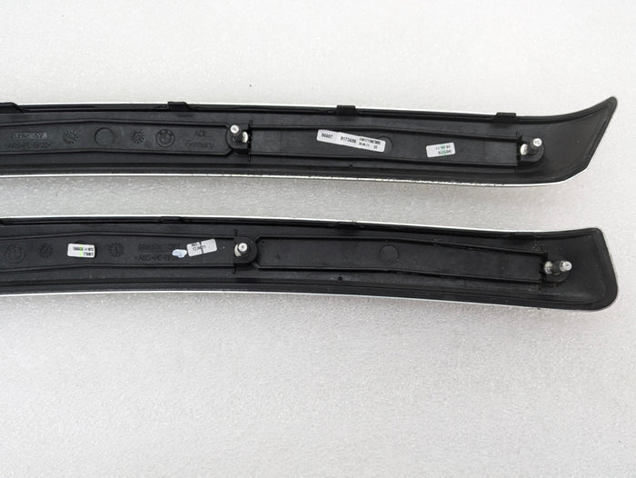 BMW E92 335xi 335i 328xi 328i Coupe Brushed Aluminum iDrive Interior Trim Set *DAMAGE*