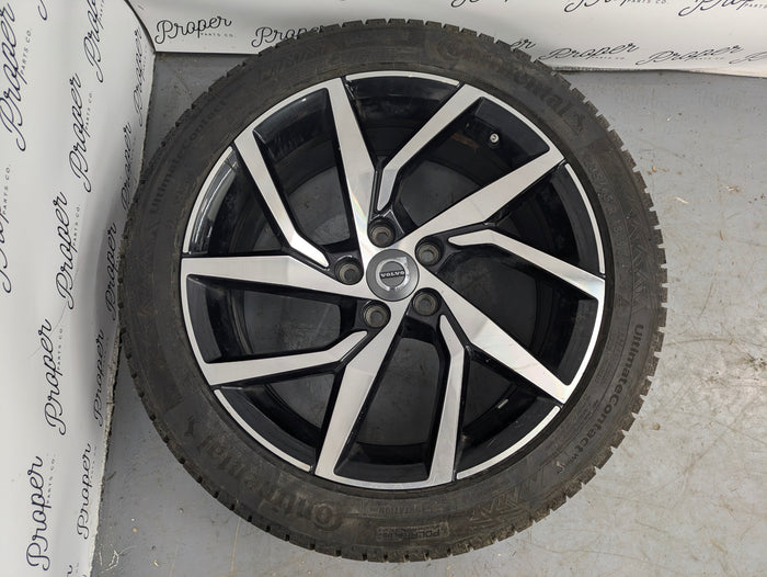2021 Volvo V60 T6 R-Design Y Spoke Black Diamond Cut Wheel 8 X 18 Et 42 31471311