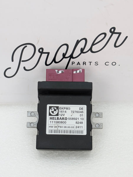 BMW E82 E88 135i Fuel Pump Control Module EKPM3 7276046