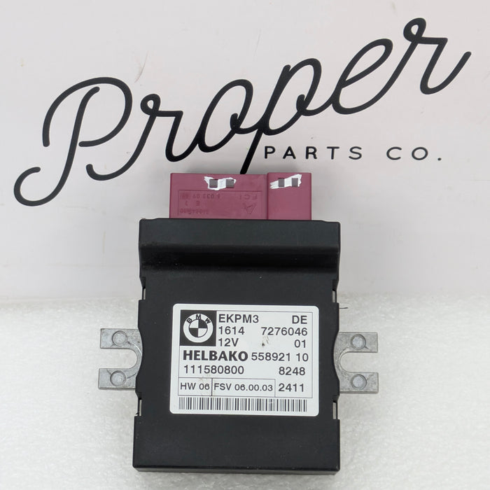 BMW E82 E88 135i Fuel Pump Control Module EKPM3 7276046