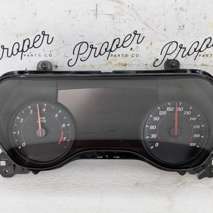 2018 Chevrolet 6th Gen Camaro 2SS Instrument Gauge Cluster Speedometer Tachometer KPH 84211118 *DAMAGED*