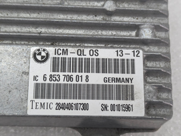 BMW E70 X5 M/E71 X6 M ICM/Integrated Chassis Management Control Module 6853706