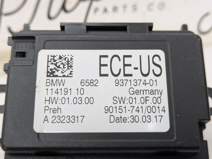 BMW F32 430xi iDrive Navigation Controller Module & Bracket 9371374/9392247