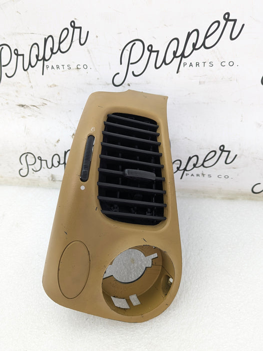 Porsche 996.2 911 Carrera 4 Left/Driver Side Dashboard Air Vent Savanna Beige 99655222504