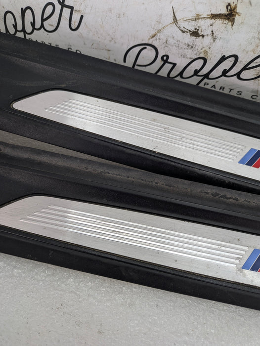 BMW F30 F31 335xi 340xi 328xi 330xi 320i M Sport Front/Rear Left/Right Door Sill Trim Set 8051037/8054233/8054234 *DAMAGED*