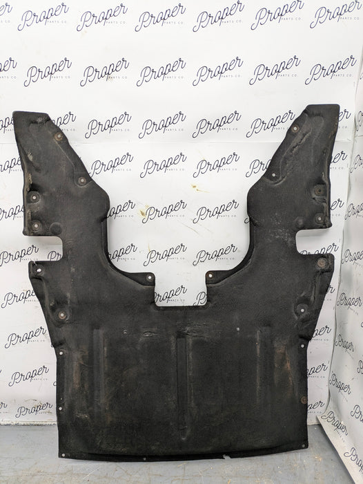 BMW F36 440Xi AWD Lower Engine Underbody Splash Shield Encapsulation *DAMAGED*