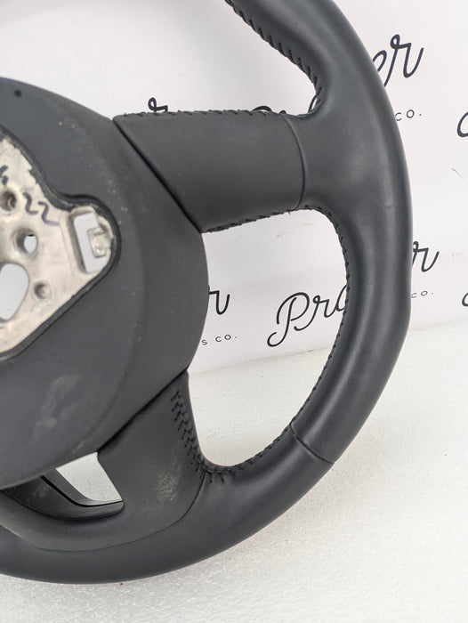 2016-2018 Audi 8U Q3 Black Leather Steering Wheel 8U0419091A