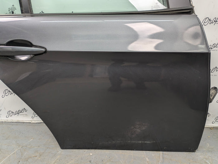 BMW E90 325xi 335xi 330xi 328xi 323i M3 Right/Passenger Side Rear Door Sparkling Graphite Metallic (A22)
