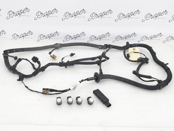 2016-2018 Audi 8U Q3 Rear Bumper Wiring Harness & Parking Distance Control Sensors 8U0971104S