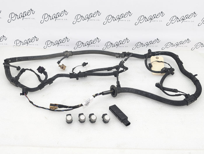 2016-2018 Audi 8U Q3 Rear Bumper Wiring Harness & Parking Distance Control Sensors 8U0971104S