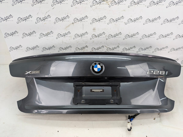 BMW F22 228xi M235xi 230xi M240xi F87 M2 Trunk Lid Mineral Grey (B39) 41007377970