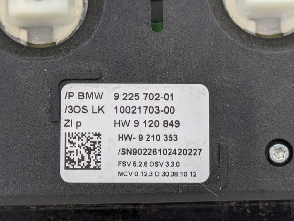 BMW E93 3 Series E88 1 Series E89 Z4 Front Roof Switch Unit Dome Light 9225702