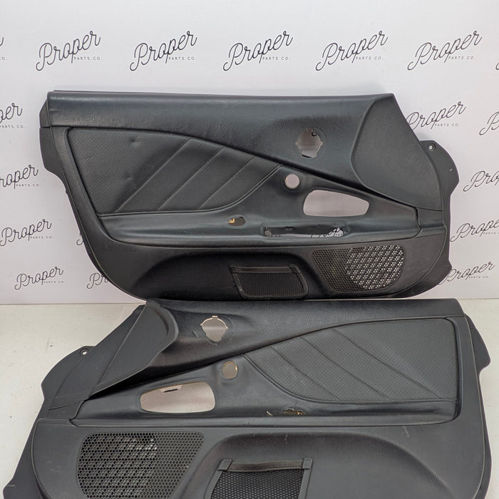 Honda AP1 S2000 Interior Door Card Panels Graphite Black Pair 83530-S2A-A11ZA/83580-S2A-A11ZA