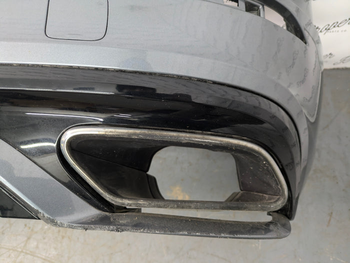 2021 Volvo V60 T6 R-Design Rear Bumper Assembly Osmium Gray Metallic (714) *DAMAGED*