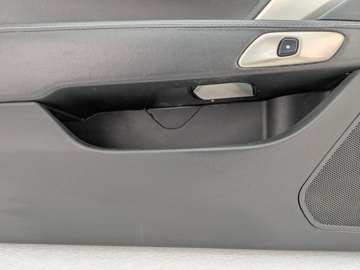 Chevrolet C7 Corvette Stingray Z51 Left/Driver Side Jet Black Leather Door Panel Card