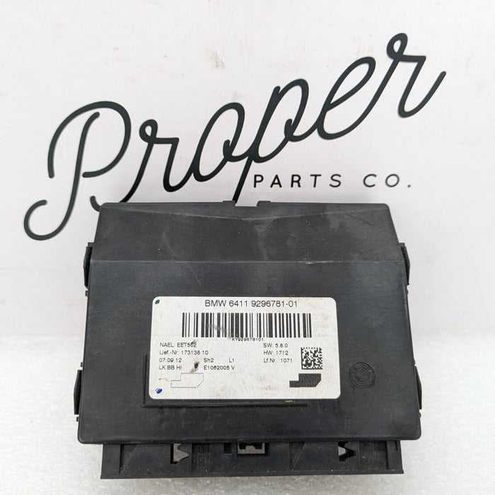 BMW F30 F31 335xi HVAC/Heater/Air Conditioning Control Module 9296781