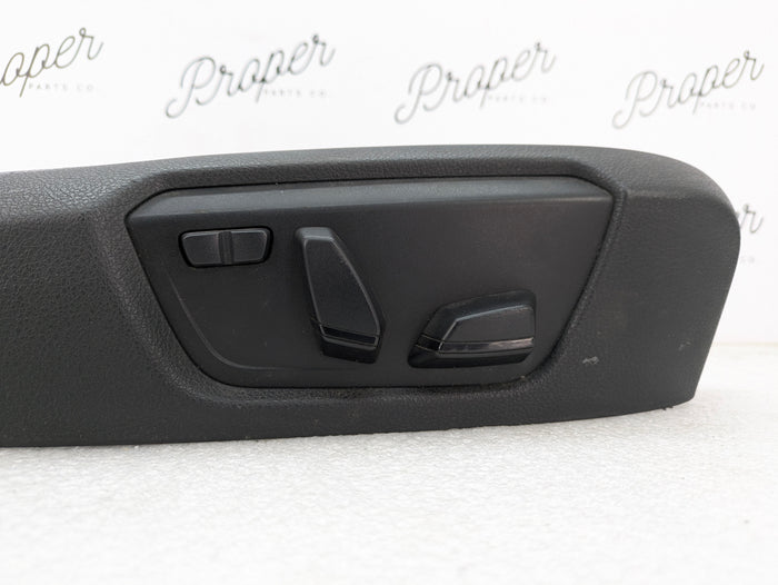 BMW F30 F31 Front Right/Passenger Side Sport Seat Control Switch Buttons W/Trim 9276624