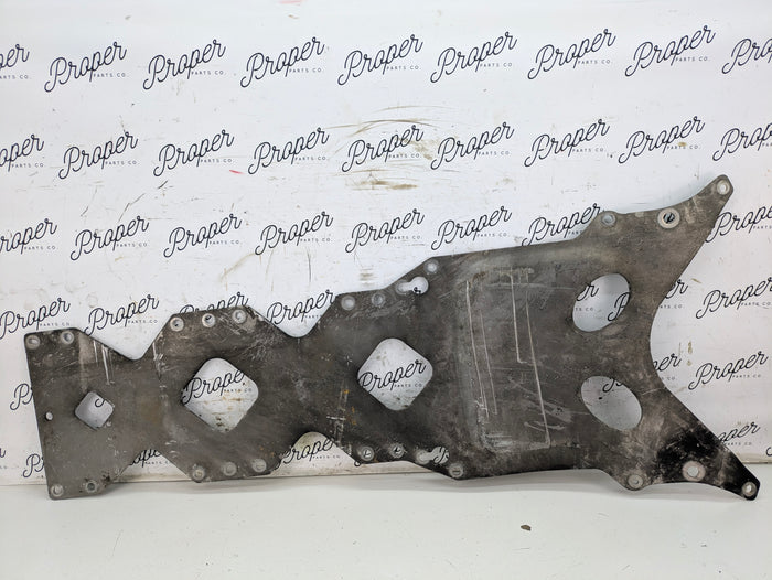 Chevrolet C7 Corvette Stingray Z51 Center Under Floor Panel Tunnel Reinforcement Torque Tube Shield Skid Plate