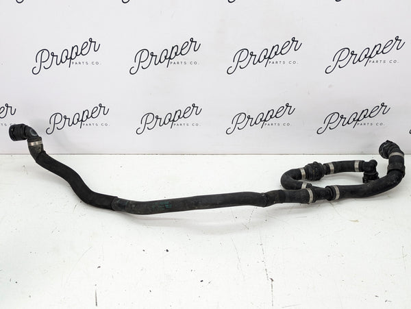 2012 BMW E82 135i M Sport N55 Engine Heater Core Return Line Hose Pipe 9222129