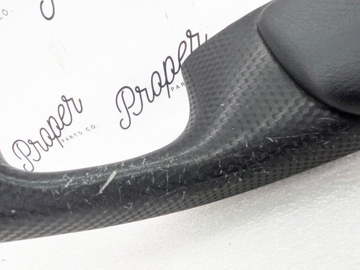 BMW E46 M3 330Ci 325Ci ZHP M Sport Coupe/Convertible Black Cube Door Handle Armrest Trim Set 51417904069/51417904070 *Damaged*