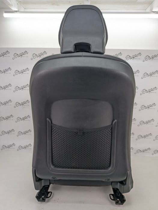 2021 Volvo V60 T6 R-Design Front Right/Passenger Side Black Leather Heated Seat *DAMAGED*
