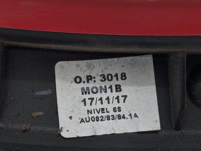 2015-2018 Audi 8U Q3 Rear Left Wheel Moulding Cortina White 8U0853817C