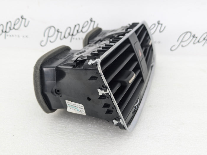 2016-2018 Audi 8U Q3 Front Center Vent Heater A/C Grille & Hazard Switch Button 8U1820951