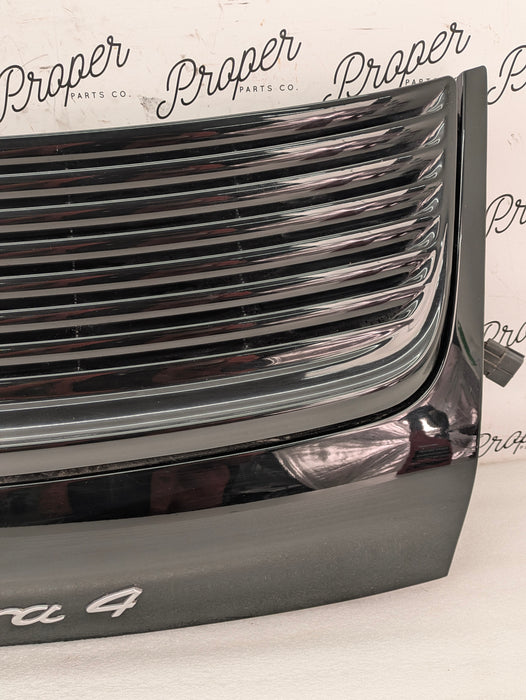 Porsche 996.2 911 Carrera 4 Complete Engine Bay Compartment Lid & Spoiler Schwarz/Black (041) 99651201101GRV