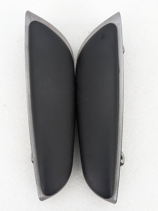 BMW E46 M3 330ci 328ci 325ci 323ci Coupe/Convertible Rear Panel Armrest Brushed Aluminum Trim Set 8241211/8241212