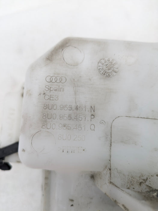2015-2018 Audi 8U Q3 Windshield Wash Reservoir Tank 8U0955451N