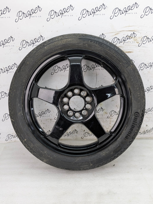 2024 Toyota GR Corolla Modern Spare Emergency Tire Wheel Rim 5x114.3 18x4 ET47