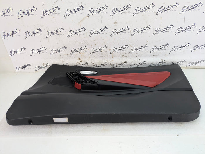BMW F22 228xi M235xi 230xi M240xi M Sport Coral Red Dakota Leather Interior Seat & Door Panel Set *NOTE*