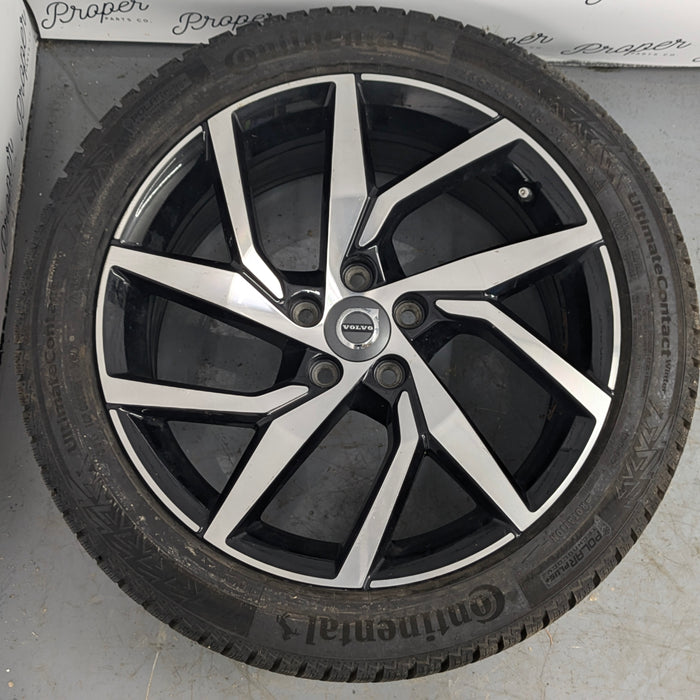 2021 Volvo V60 T6 R-Design Y Spoke Black Diamond Cut Wheel 8 X 18 Et 42 31471311 #3