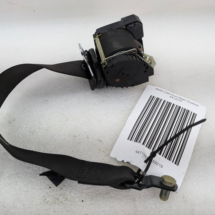BMW Z3 M Roadster Left/Driver Side Seat Belt 8412073