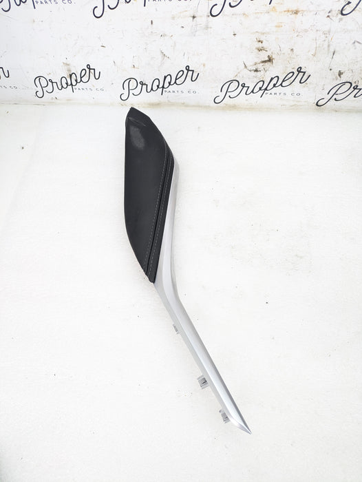 BMW G22 G23 G26 430ix M440ix Left/Driver Side Center Console Leather/Aluminum Trim Panel 6997205 *DAMAGED*