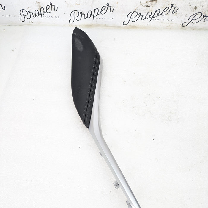 BMW G22 G23 G26 430ix M440ix Left/Driver Side Center Console Leather/Aluminum Trim Panel 6997205 *DAMAGED*