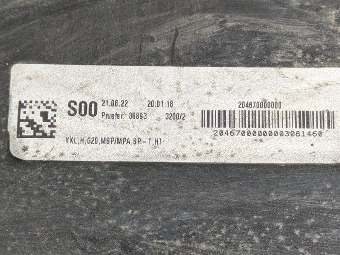 BMW G20 330ix 330i 330ex 330e M Sport Rear Bumper W/PDC Sensors Portimao Blue Metallic (C31) 51128099904