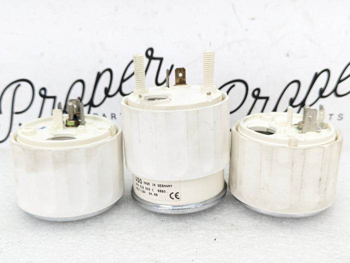 BMW Z3 M Oil Temperature Battery Voltmeter & Clock Center Dash Instrument Gauges 370012003