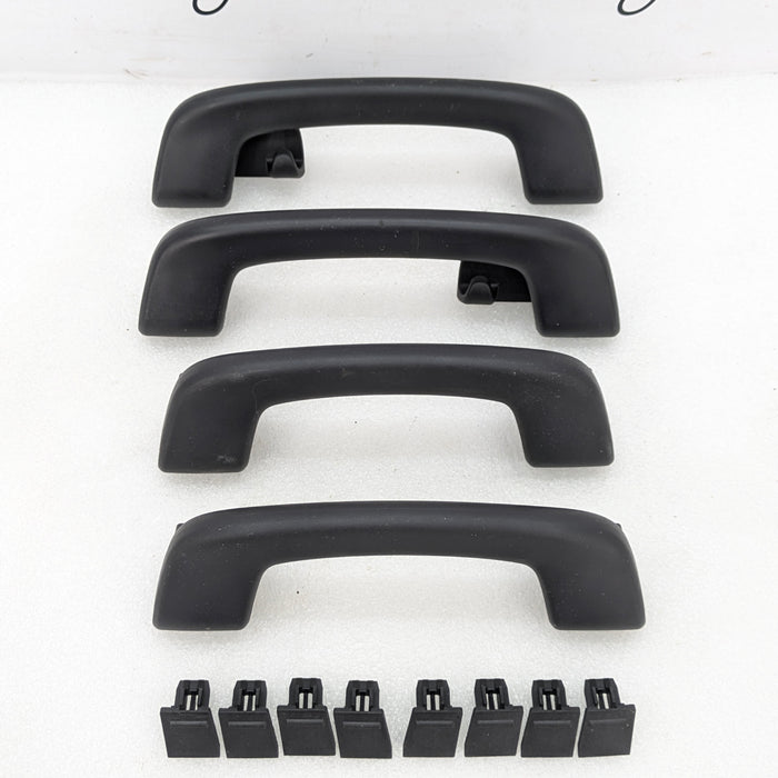 BMW F30 335xi 340xi 330xi 328xi M Sport Black Upper Headliner Roof Grab Handle Set