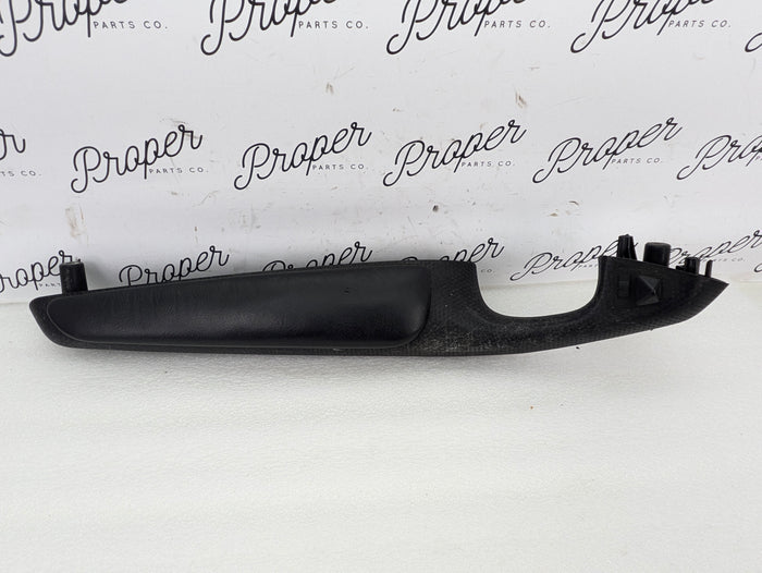 BMW E46 M3 ZHP 330Ci Coupe/Convertible Black Cube Door Handle Armrest Trim Set 51417904069/51417904070 *Damaged*