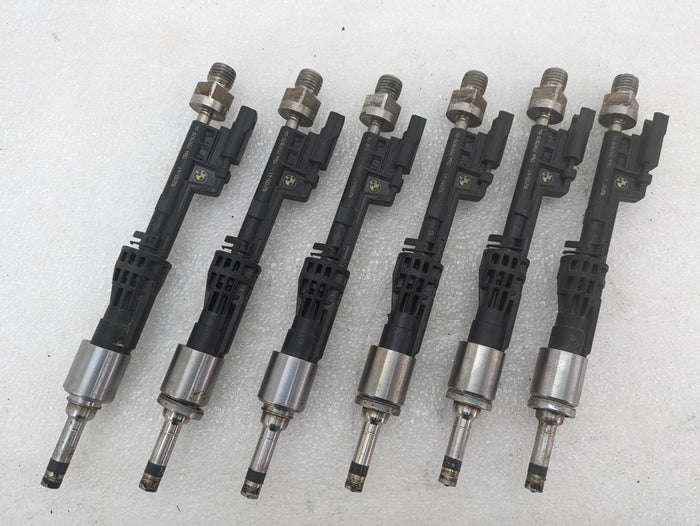 BMW E82 E88 E90 E92 E93 135 335xi N55 High Pressure Fuel Injectors Set of 6 7597870