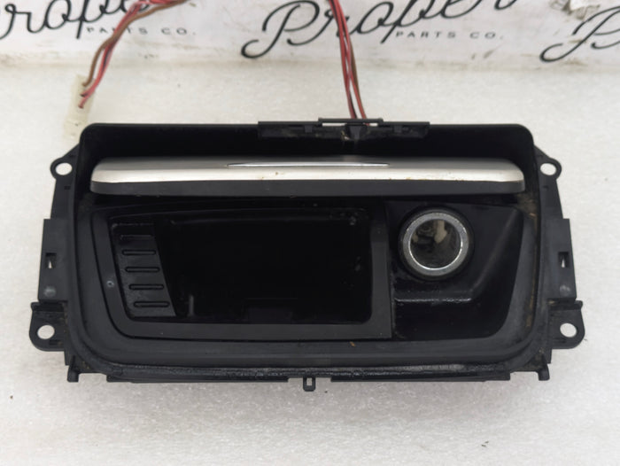 BMW E9X 3 Series Brushed Aluminum Center Console Ashtray & 12V Plug 51167078571/51167129555