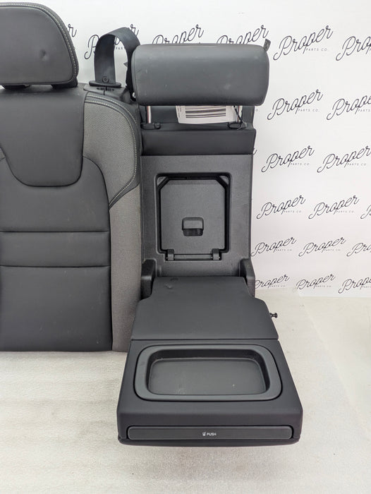 2021 Volvo V60 T6 R-Design Rear Right/Center Black Leather Upper Seat Back *DAMAGED*