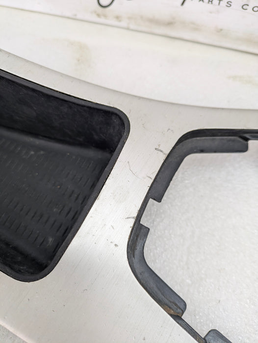 BMW E91 E90 E92 3 Series Non-iDrive/Non-Navigation Brushed Aluminum Center Console Trim 6982445/7118034 *DAMAGED*