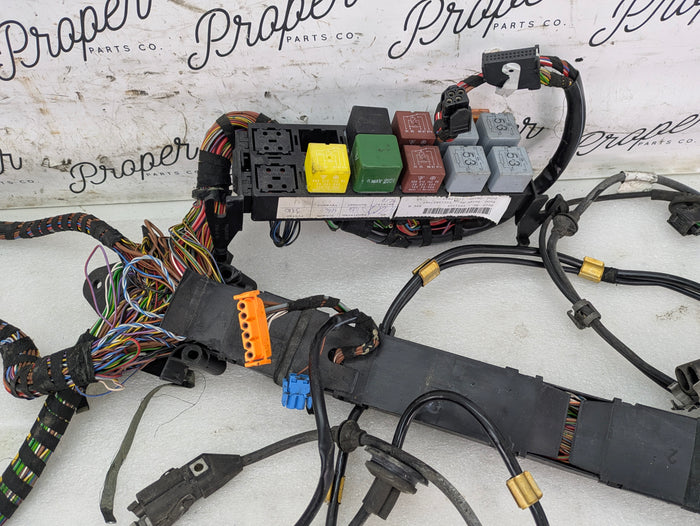 Porsche 996.2 911 Carrera 4 Cabriolet Convertible Automatic Tiptronic Engine Wiring Harness & Fuse Box 99661017201