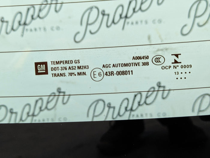 *Note* Chevrolet C7 Corvette Rear Hatch Trunk Lid Night Race Blue Metallic (Gxh/ Wa122V) 23201864